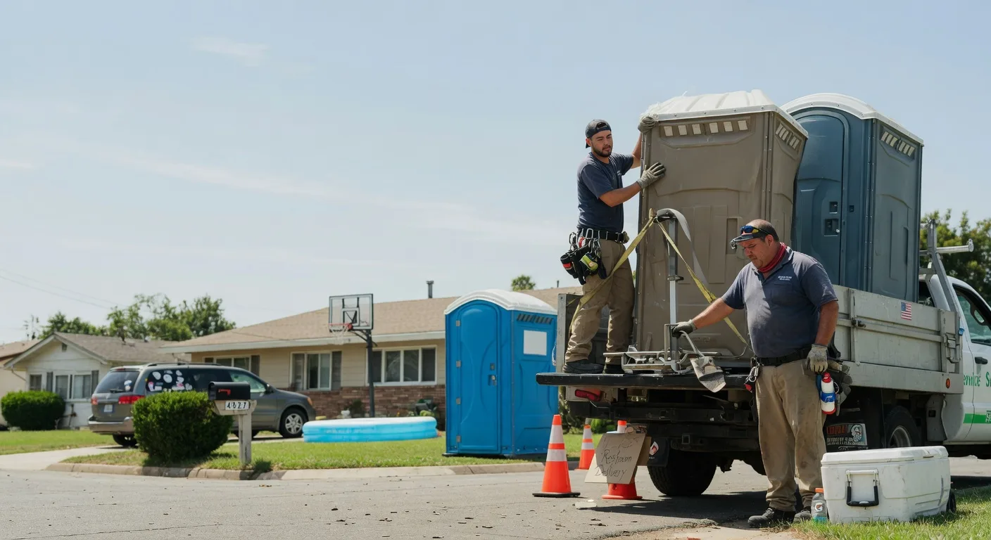 Porta Potty Rental in North Hills, CA near me